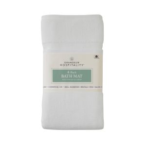 Grandeur Hospitality 100% Cotton Bath Mat 4-Pack