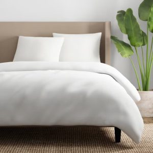 AllerEase Organic Cotton Top Allergy Protection Pillow, 2-pack