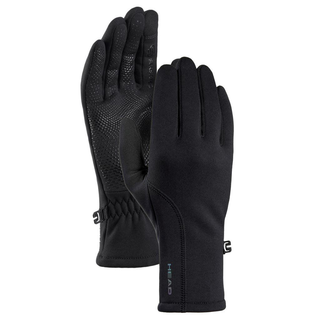 HEAD women's touchscreen running gloves with silicone grip and stretch fleece HEAD women's touchscreen running gloves with silicone grip and stretch fleece