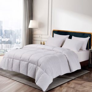 Hotel Grand white goose feather and down comforter